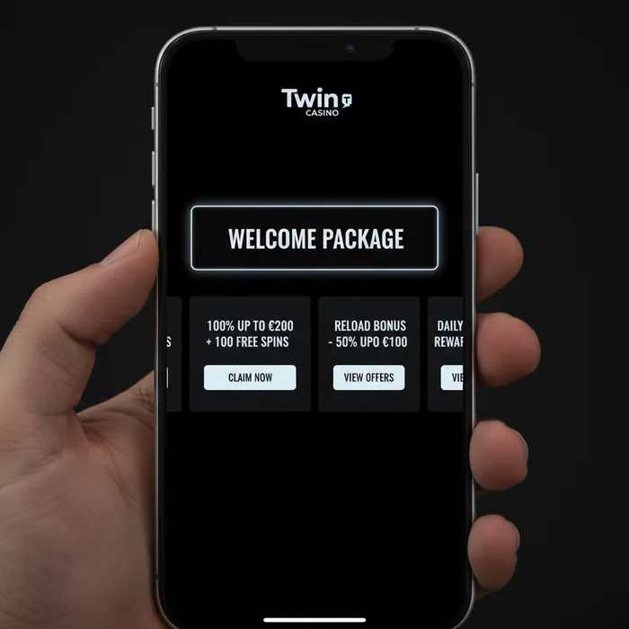 Page bonus Twin — pack de bienvenue, conditions de mise et code promo